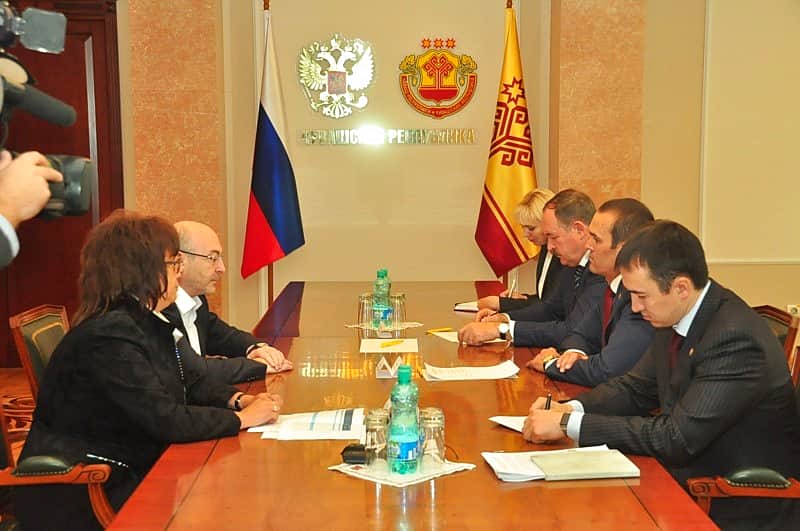 Михаил Игнатьев встретился с руководителями концерна "Тракторные заводы".