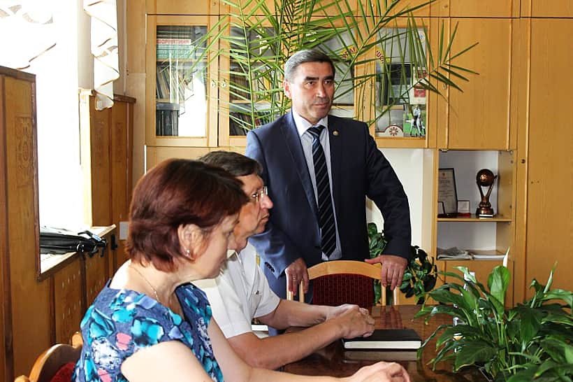 Министр транспорта и дорожного хозяйства Чувашской Республики встретился с работниками Канашского элеватора – филиала ОАО "Чувашхлебпродукт".