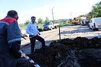 Министр транспорта и дорожного хозяйства Чувашской Республики встретился с работниками Канашского элеватора – филиала ОАО "Чувашхлебпродукт" (фото №3).