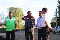 Министр транспорта и дорожного хозяйства Чувашской Республики встретился с работниками Канашского элеватора – филиала ОАО "Чувашхлебпродукт" (фото №5).