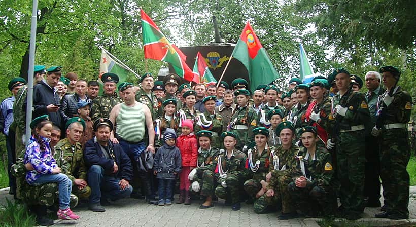 Митинг, посвященный Дню пограничника, состоялся в г. Канаш.