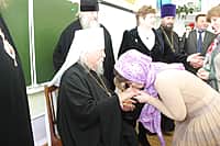 Митрополит Чебоксарский и Чувашский Варнава посетил школу №11 г. Канаш (фото №11).