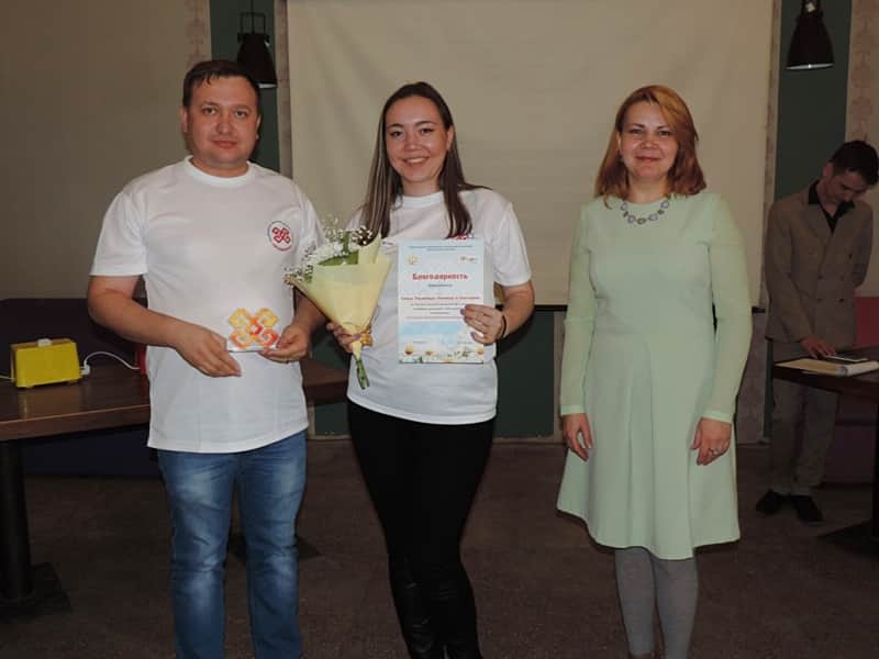 Молодая семья Тякановых, работающих в ООО Девелей г.Канаш, приняла участие в республиканском фестивале семейных традиций.