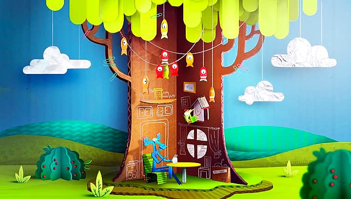 Мультфильм "Бумажки" - необычный подарок российским детям.