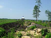 Накануне святой Троицы на кладбище д.Атыково Канашского района состоялось открытие часовни (фото №9).