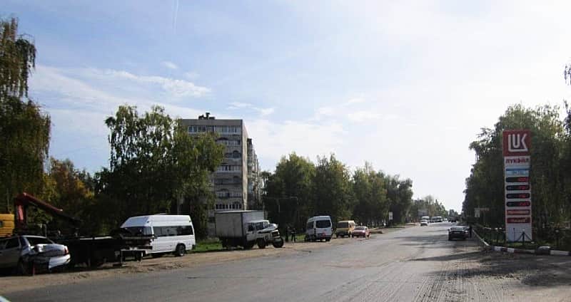 В Новочебоксарске произошла авария с участием маршрутных микроавтобусов.