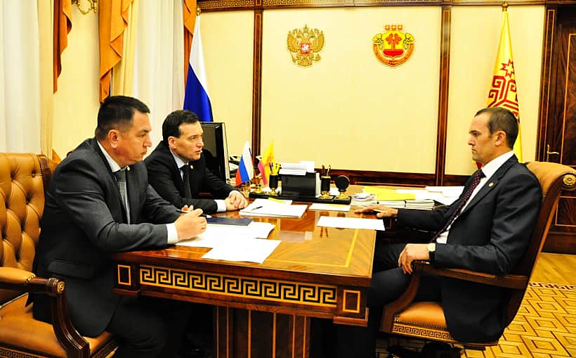 Обсуждена новая структура Правительства Чувашии.