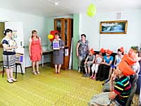 Открытие лагеря с дневным пребыванием для детей-инвалидов (фото №2).