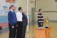 На паркете ДЮСШ "Локомотив" определились победитель и призеры Кубка Главы Чувашии по волейболу среди мужских команд сезона 2015-2016 года (фото №20).