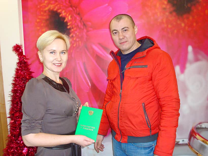 Первые новорожденные города Канаш.