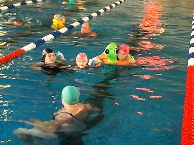 Плавательный бассейн ДЮСШ "Локомотив" г. Канаш вновь стал центром Дня здоровья и спорта.