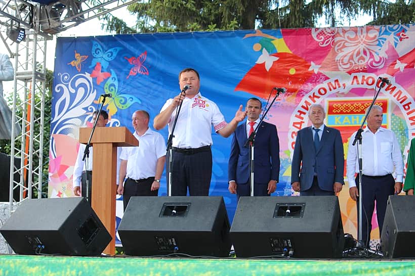 Почетные гости посетили Канаш в День города.