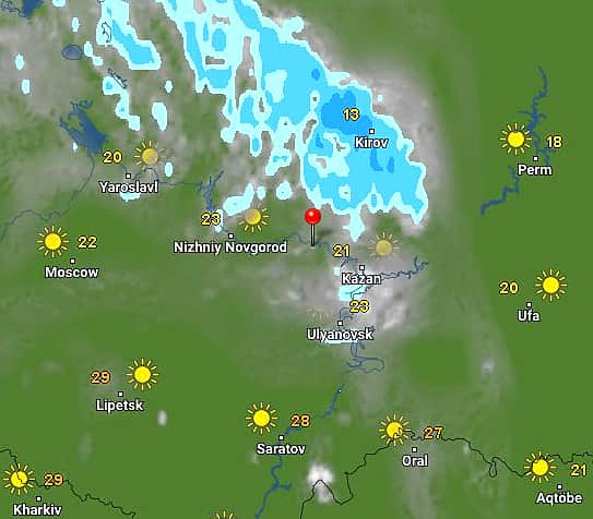 Погода 1 сентября: Не забудьте зонтики!