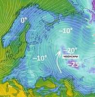 Погода в Чувашии: В выходные подморозит до минус 23 (фото №2).