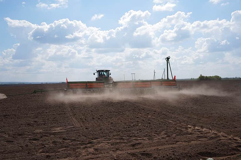 В полях республики посеяно 65,8 тыс. га яровых зерновых и зернобобовых культур, это 30,2% плана сева.
