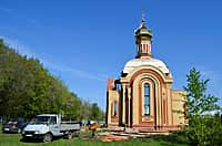 После зимнего перерыва в Канаше вновь возобновлены работы по строительству храма-часовни святых благоверных князей Петра и Февронии Муромских (фото №1).