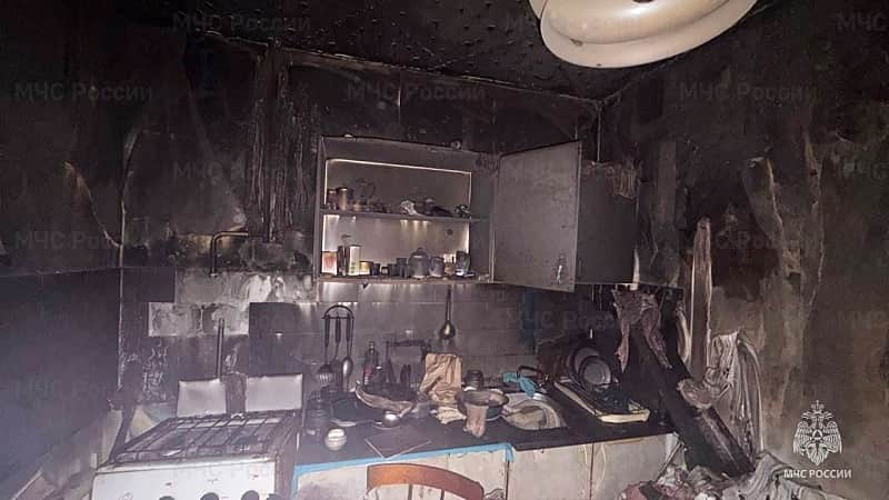 Погибли пожилые супруги при пожаре в Канаше.