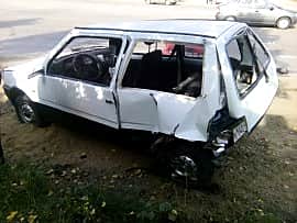 Пожарно-спасательные подразделения ликвидировали последствия ДТП в г. Канаш.