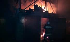 Пожарно-спасательные подразделения ликвидировали пожар в Канашском районе.