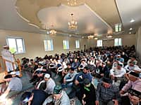 Праздничный намаз Курбан-байрам собрал горожан Канаша в единстве и радости (фото №4).