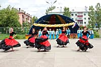Праздничным концертом отпраздновали День России жители города Канаша (фото №7).