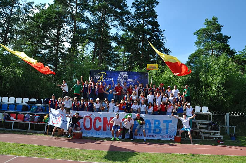 Представители города Канаш в составе команды ДОЛ «Космонавт» - победители XV республиканской Спартакиады летних оздоровительных лагерей.