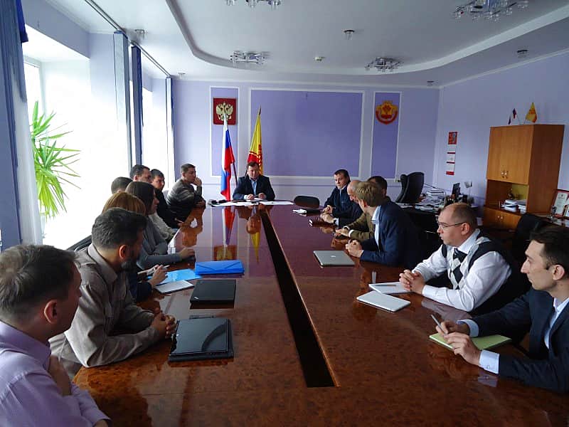 Представители группы компаний «Армакс» посетили г. Канаш.