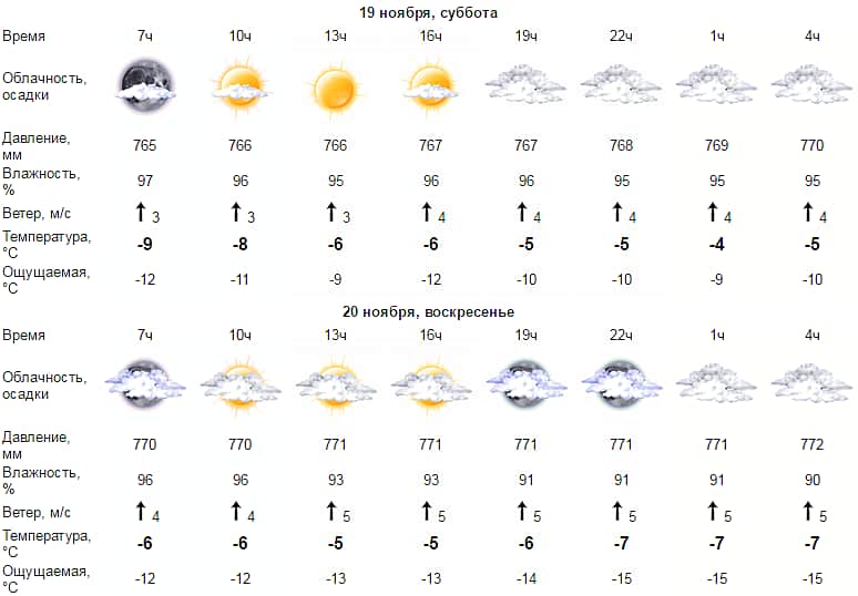 Прогноз погоды на выходные: Мороз невелик, да стоять не велит.