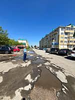 Прокуратурой совместно с ГИБДД проведена проверка состояния автомобильных дорог на территории г. Канаш. (фото №2).