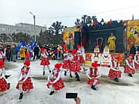 В воскресенье в Канаше прошёл праздник "Прощай, Зимушка-Зима! Прощай, Масленица!" (фото №3).