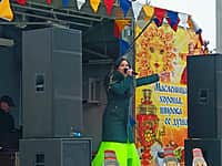 В воскресенье в Канаше прошёл праздник "Прощай, Зимушка-Зима! Прощай, Масленица!" (фото №8).