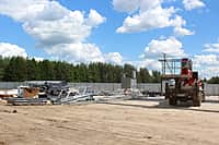 В рамках развития моногорода Канаш началось строительство производственной базы ООО «Рэмисс». Количество создаваемых рабочих мест – 35-40 человек (фото №6).