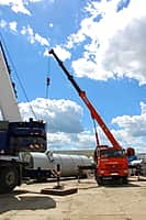 В рамках развития моногорода Канаш началось строительство производственной базы ООО «Рэмисс». Количество создаваемых рабочих мест – 35-40 человек (фото №9).