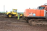 В рамках реализации проекта моногорода Канаш начато строительство автомобильной дороги по ул. Машиностроителей (фото №4).