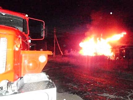 Ранним утром 2 июля вспыхнул пожар в селе Тобурданово Канашского района.