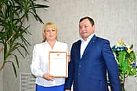 На расширенном совещании руководителей служб и отделов администрации, глав и специалистов сельских поселений Канашского района состоялось массовое награждение (фото №19).