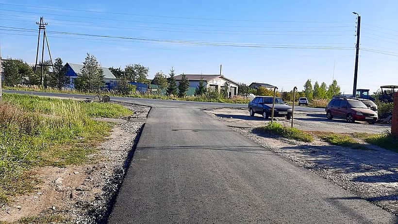 Близится к завершению ремонт автомобильной дороги по ул. Маяковского в г. Канаш.