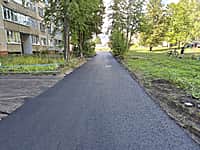 Завершены работы по ремонту дворовых территорий по улицам Машиностроителей, Куйбышева (фото №7).