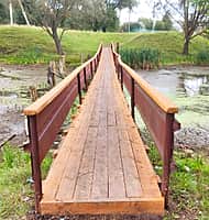 Завершен ремонт моста в д. Кармамеи (фото №1).