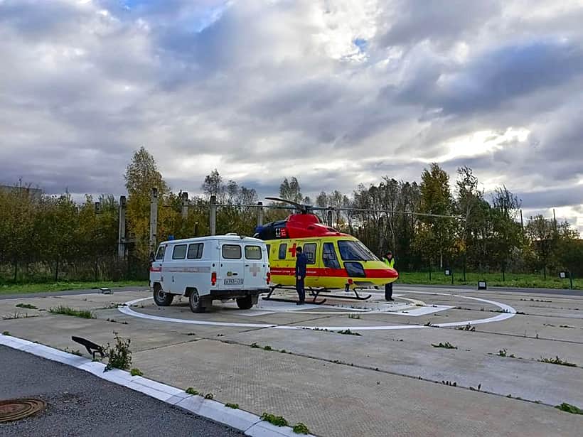 В Республиканскую клиническую больницу с помощью санитарной авиации вновь транспортирован пациент.