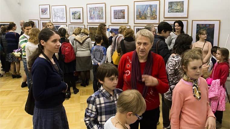 Рисунок воспитанницы детского сада № 19 г. Канаш представлен на выставке «Этот день Победы…» в Государственном Русском музее.