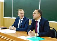 Руководители администрации и предприятий АПК Канашского района встретились со студентами Чувашской ГСХА (фото №8).