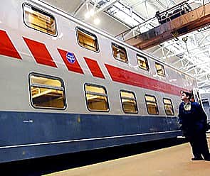 РЖД с июня запускают двухэтажный поезд Москва - Казань.