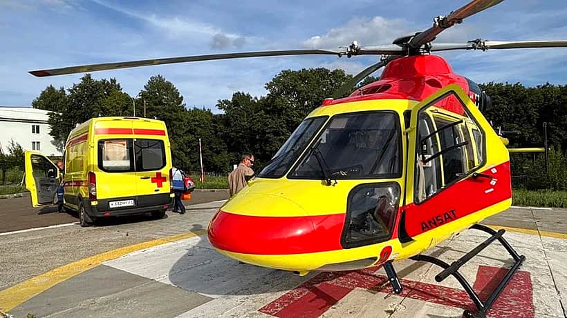 За 10–11 августа санитарная авиация совершила 6 вылетов.