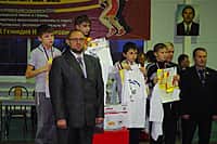 Сборная команда города Канаша завоевала 8 медалей ежегодного открытого республиканского турнира по вольной борьбе памяти Г.Н. Смирнова (фото №2).