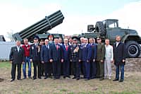 Сегодня в д. Сиделево Канашского раойна состоялась торжественная церемония открытия мемориала реактивной системы залпового огня образца 1960 г. «Град-1» (фото №1).