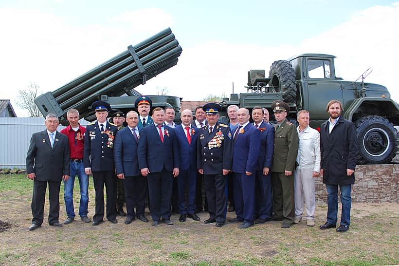 Сегодня в д. Сиделево Канашского раойна состоялась торжественная церемония открытия мемориала реактивной системы залпового огня образца 1960 г. «Град-1».