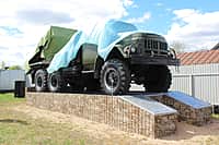 Сегодня в д. Сиделево Канашского раойна состоялась торжественная церемония открытия мемориала реактивной системы залпового огня образца 1960 г. «Град-1» (фото №2).