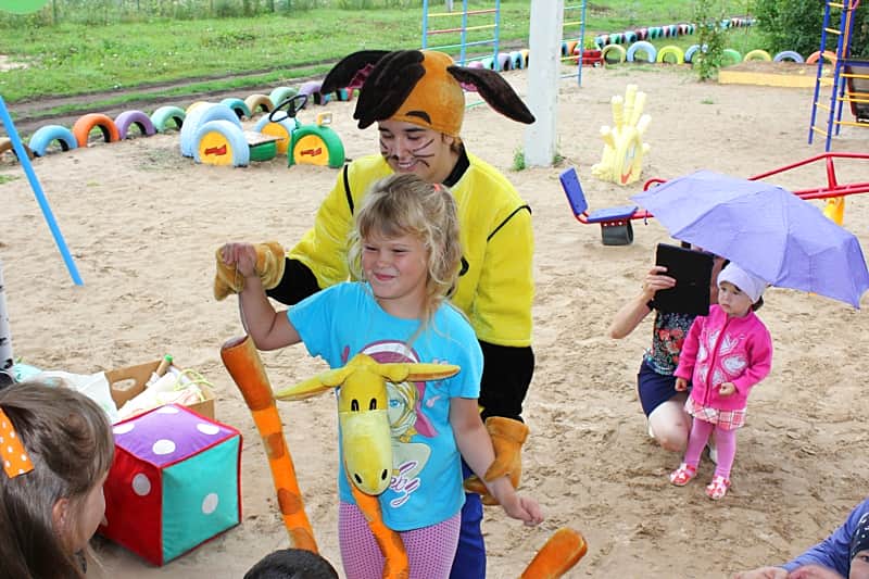 В селе Шихазаны появилась детская площадка.