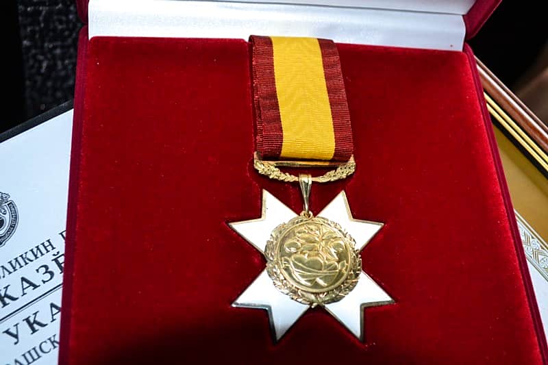 Семья Волковых, живущая в браке 61 год в д. Сеспель Канашского района, удостоилась Государственной награды Чувашской Республики – ордена "За любовь и верность".